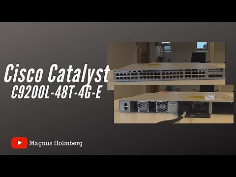 Unboxing - Cisco C9200L-48T-4G-E