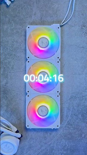 Your go-to color for PC builds: AORUS WATERFORCE II 360 ICE #pcbuild