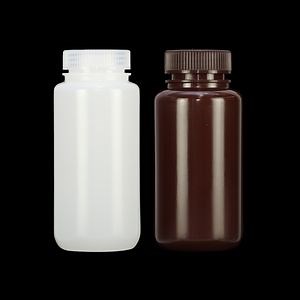 [Hot Item] Laboratory Consumables Natural Color Packing HDPE Plastic 15ml Wide Mouth Reagent Bottles