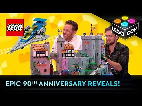 A nostalgic deep-dive into TWO exclusive new sets - 90 Years of Play - LEGO® CON 2022