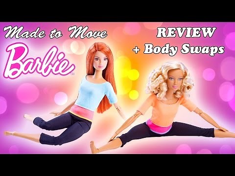 Made to Move Barbie REVIEW + Body Swap Tutorial