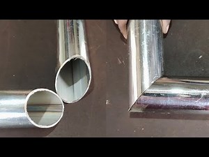 Round Pipe Cutting idea // 45 Degree Angle Cutting