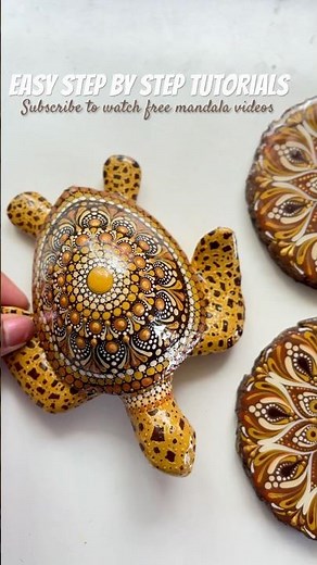 2025 Learn to paint dot mandala patterns on anything 😱#painting 2025