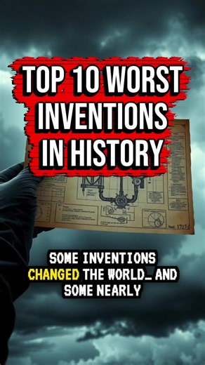 Top 10 Worst Inventions in History #WorstInventions #DarkHistory #Top10List #HistoryFacts #WarOnTruth