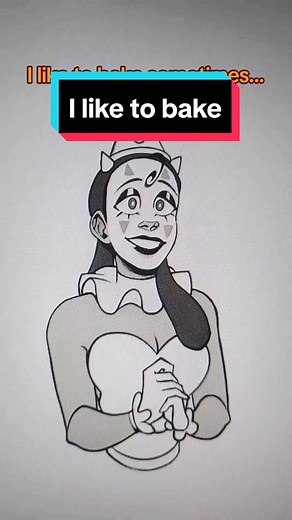 Cute Clown OC Art and Webcomic Illustrations