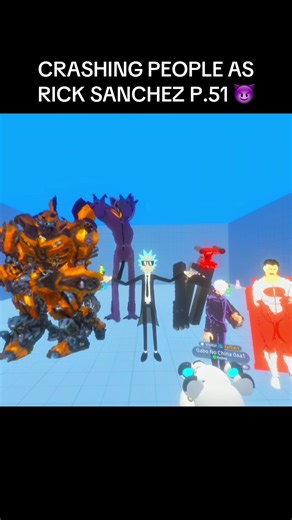 VRChat Crashing people as Rick Sanchez P.51 😈 | Quest & PC Compatible #creatorsearchinsights #vrchat #fyp #viral #vrchatcommunity