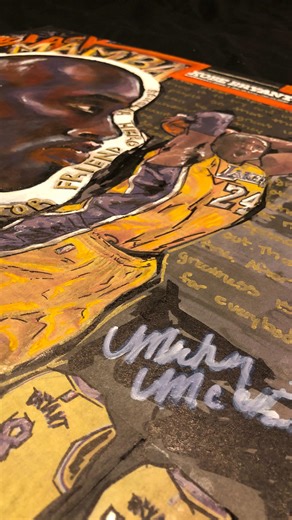 ‎Multidisciplinary Artist | מישה‎ on Instagram: "Hello Everybody, I wanted to release this piece later on in the year, but this message needs to be reheard. Throughout life I was not a fan of Kobe Bryant, but not due to a lack of talent. My nature is to cheer for the opposing team of the rooms crowd favorite; solely to spark competitive debate and because I love to play around lol. Most of my friends are true Bryant supporters so that argument came up a lot. Repeatedly, they tried to educate on 