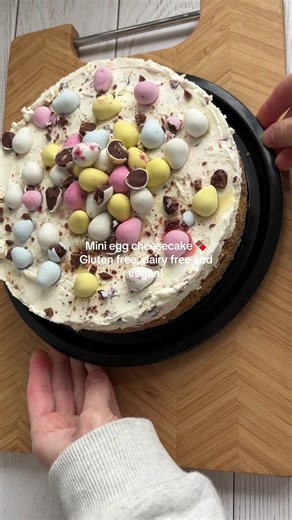 Gluten-Free Vegan Mini Egg Cheesecake Recipe