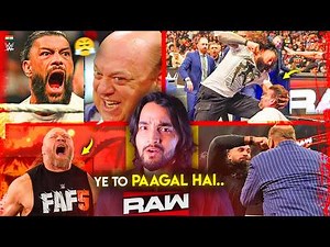 'Bawaal Raw🤯' Dirty Roman Reigns is Back, Brock Lesnar FAF5 - WWE Raw Highlights