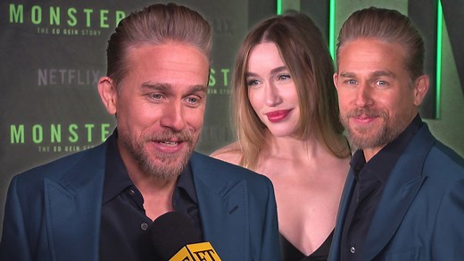 Charlie Hunnam gushes about his partner Morgana McNelis at the premiere of ‘Monster: The Ed Gein Story,’ dropping Oct. 3 on Netflix. | Entertainment Tonight