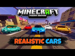 The MOST Realistic Car Mod for Minecraft PE 1.26+ (Better than Java?)