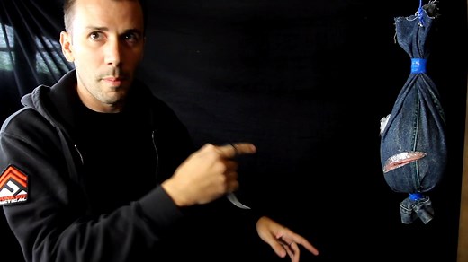 ***MILD GRAPHIC WARNING*** Bastien talks us through the process of honestly interpreting karambit blade movements, even artful ones, into their real life effects on flesh using the PiKa Karambit. (Full video will be sent exclusively to those who purchase the PiKa from Funker Martial Arts.) | Aperture Fight Focused