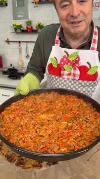 Tepsi kebabı👨🏻‍🍳☘️🥰 #food #tarif #pratiktarifler #food #keşfet #lekker #lezzet #yemektarifler￼ ￼