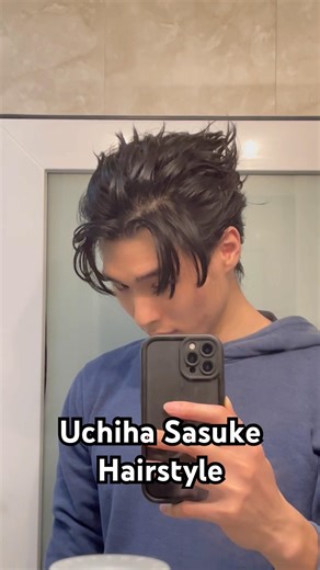 Uchiha Sasuke hairstyle #hairtutorial #taokieutoc #sasuke #hairstyle #phamtuanhung99 #hairstylist
