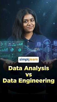 Data Analytics vs Data Engineering 2026: Key Differences Explained In Detail | #Shorts #Simplilearn
