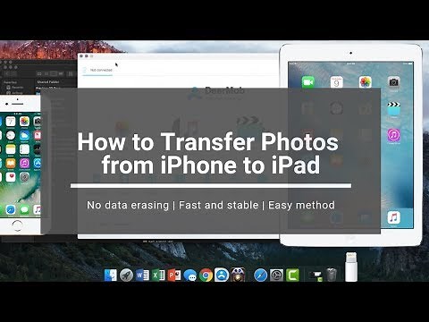 Best Way to Transfer Photos from iPhone to iPad