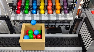An Ingenious LEGO Candy Machine That Sorts and Dispenses by Color