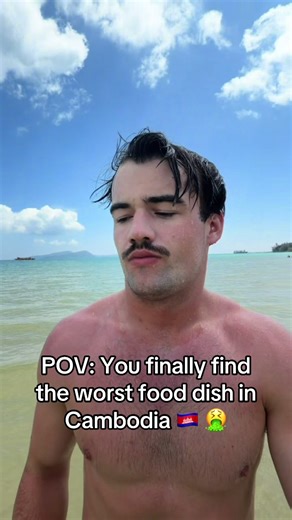 Honestly might have to give this one another shot while we’re in Cambodia I think maybe just the restaurant was bad #cambodia #cambodiatiktok #cambodianfood #lifemaxxing #yolo