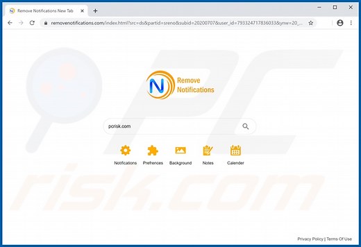 Remove Notifications Browser Hijacker