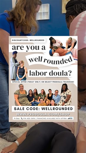 A well rounded labor doula has completed: ✰ Labor Doula Training ✰...