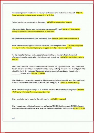 Deca Practice Exam Actual Exam Questions With Correct Verifi video