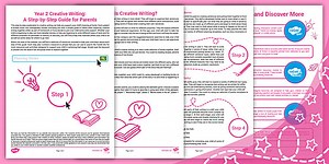 Year 2 Creative Writing: Parent Guide and Activities Pack