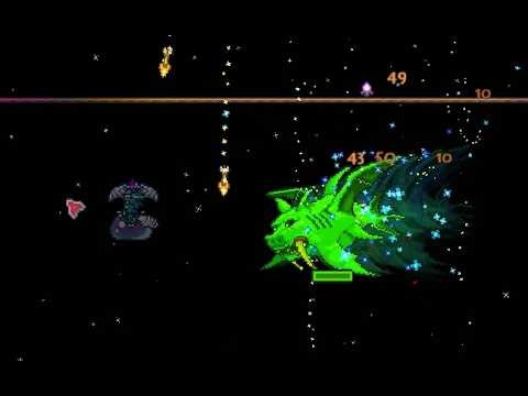 Terraria Duke Fishron No Hit (Legendary Get Fixed Boi, Pre-Mech, No Enemy Spawns)