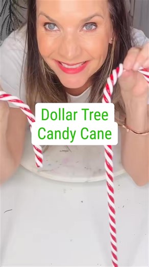 177K views · 2.3K reactions | Jazzy up your Dollar Tree candy canes with this adorable bow idea! | Olivia's Romantic Home DIY | Facebook