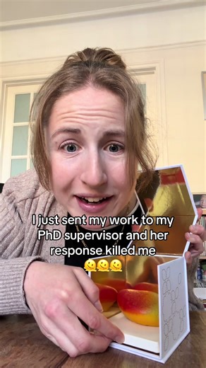 I can’t believe my supervisor put my work into ai without talking to me first 😭 #phd #phdstudent #phdstruggles #aitools #phdlife