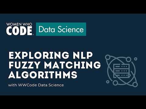 Exploring NLP Fuzzy Matching Algorithms