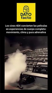 La experiencia 4DX explicada en 15 segundos 😳🎬