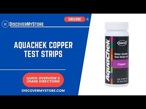 AquaChek Copper Test Strips