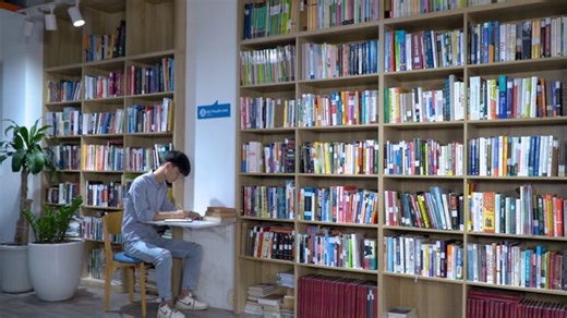 Books, Read, Library. Free Stock Video