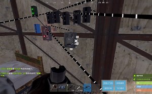 【RUST】自动炮塔 门防御系统拦截器备选电力教学