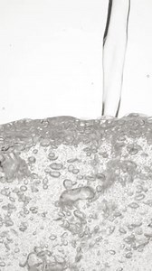 Water Splashing Bubbling Flows Into Clear Stock Footage Video (100% Royalty-free) 3716571143 | Shutterstock