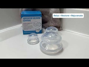Silicone Cupping Therapy Set Video - How To Use