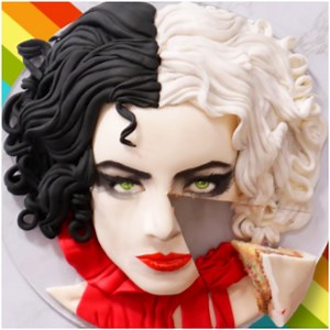 57K views · 931 reactions | Cruella De Vil cake as three different designs  | MetDaan Cakes | Facebook