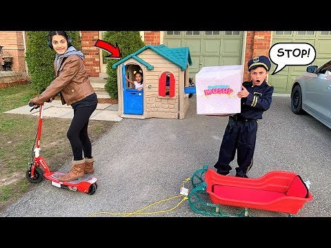 Heidi and Toys delivery to Playhouse