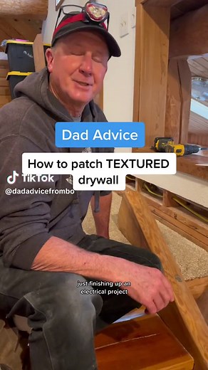 How to Patch a Hole in Textured Drywall - DIY Dad Advice