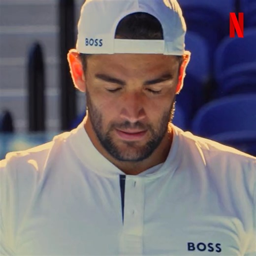 Matteo Berrettini e una nuova generazione di tennisti sta per prendere il comando. Break point, solo su Netflix, dal 13 gennaio. | Netflix
