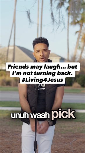 Friends may laugh…but I’m not turning back. #living4Jesus #djnicholas