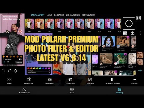 UPDATE TERBARU POLARR PREMIUM EDITOR PHOTO & FILTER - FOTO EDITOR TERBAIK DENGAN EFEK & FILTER