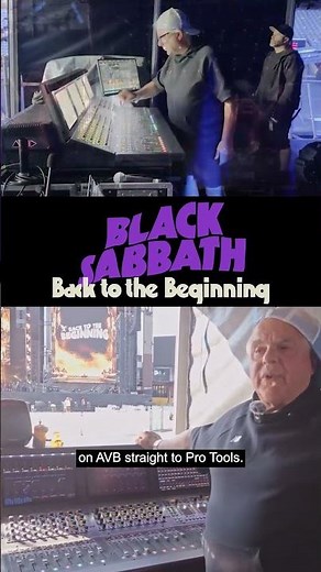 🔥Mixing & recording Ozzy’s farewell show “Back to the Beginning” 📷 Diablo Digital