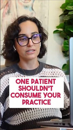 One difficult patient can impact your entire practice #privatepractice