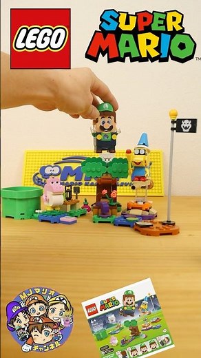 Playing with the Legoloigi Starter Set 71440👍 #lego #nintendo #supermario