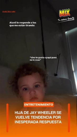 EMISORA MIX 100.5 FM - MONTERÍA | #noticiasentretenimiento || Hija de Jay Wheeler se vuelve tendencia por inesperada respuesta La hija del artista Jay Wheeler se convirtió... | Instagram