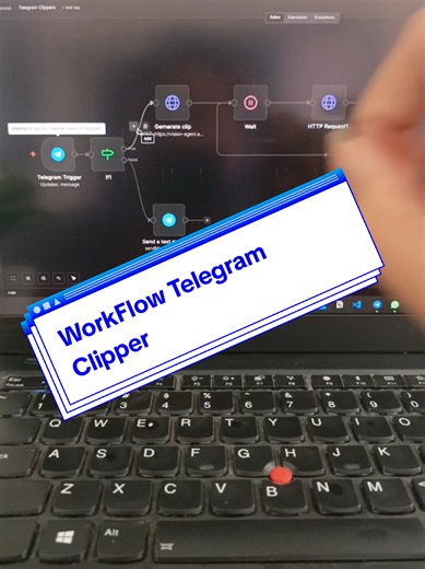 Telegram Clipper Workflow with n8n