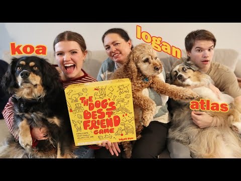 Family Game Night with the Dogs!