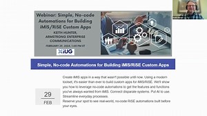 Simple, No-code Automations in Building RiSE Custom Apps