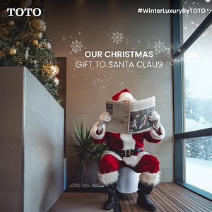 Even Santa deserves the best after his winter escapades. TOTO WASHLETs are here to ensure warmth, comfort and a little Christmas magic! #MerryChristmas​ #TOTO #TOTOIndia #HealthyLiving | TOTO India